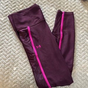 Dark purple Under Armour Leggings Size L